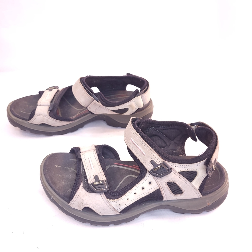 Ecco Yucatan Offroad Sandals Leather Strappy Hiking Sandals Shoes Size 5